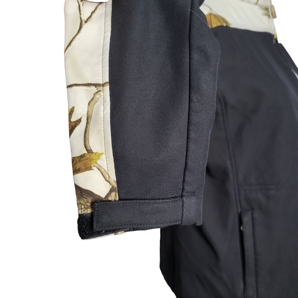 Bushmaster Womens Black And Camouflage Real Tree Full Zip Jacket Size-Medium - Picture 5 of 9